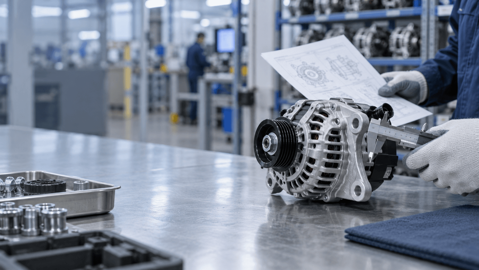 Inspección de compatibilidad del alternador